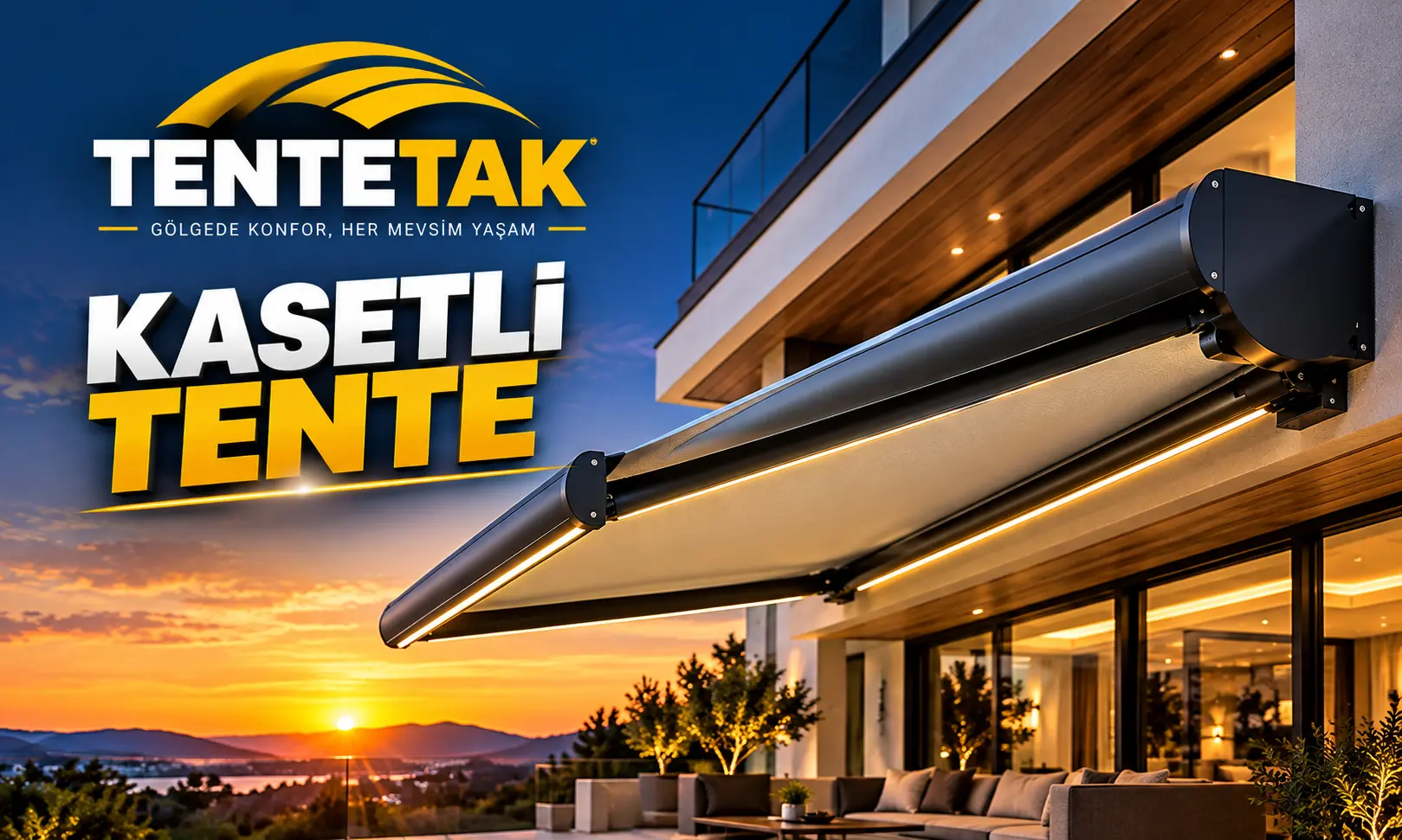 Kasetli Tente